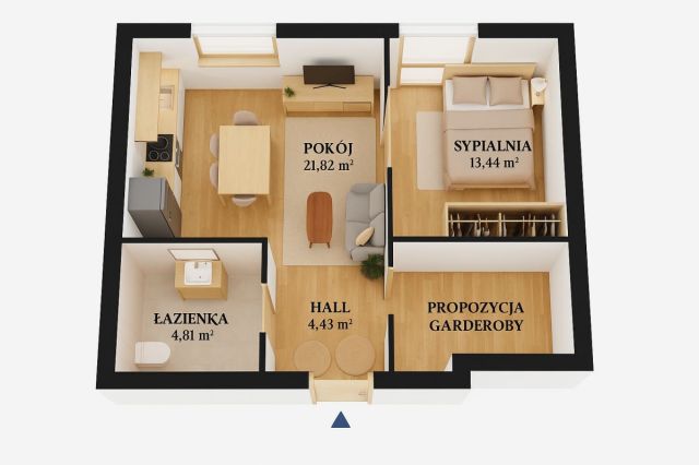 Mieszkanie 2-pokojowe Warszawa Śródmieście, ul. Zygmunta Słomińskiego. Zdjęcie 20