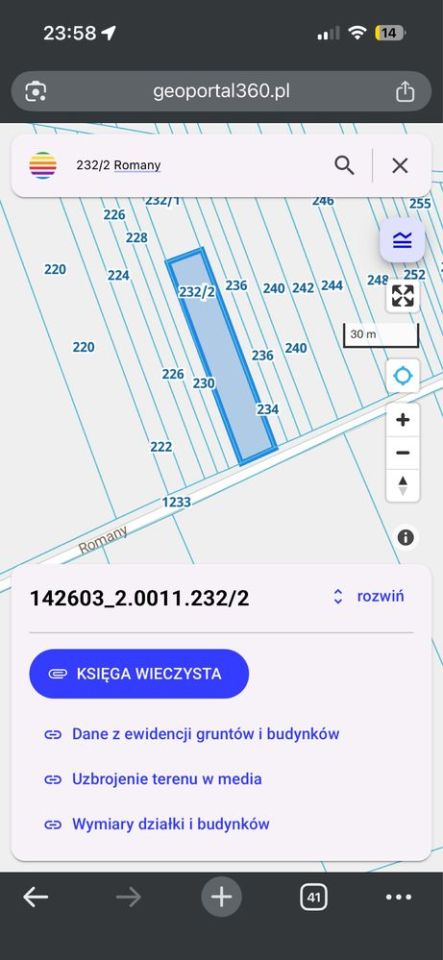Działka rolna Kotuń, ul. Romany. Zdjęcie 2