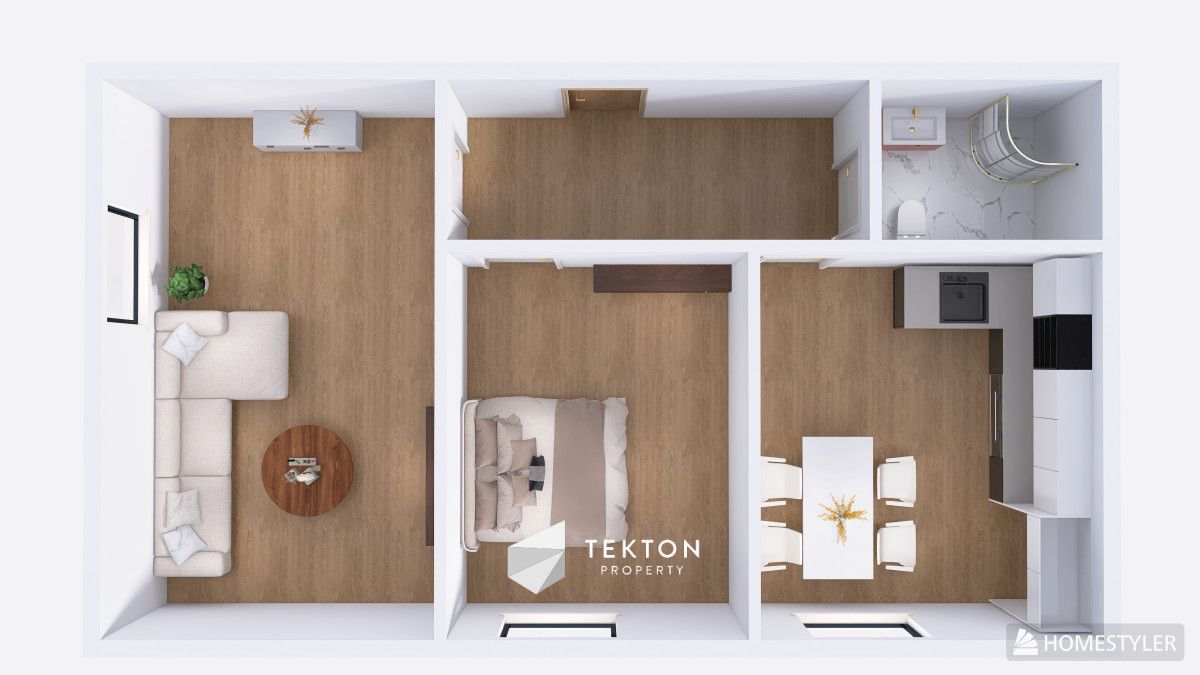 Mieszkanie 2-pokojowe Warszawa Praga-Południe, ul. Ludwika Mycielskiego. Zdjęcie 14