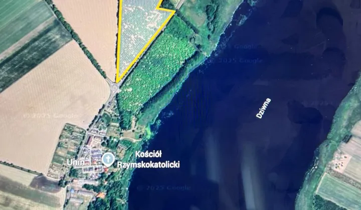 Działka rolna Unin