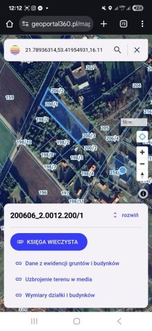 Działka rolno-budowlana Popiołki. Zdjęcie 1