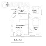 Mieszkanie 3-pokojowe Kraków Ruczaj, ul. Karola Bunscha. Zdjęcie 4