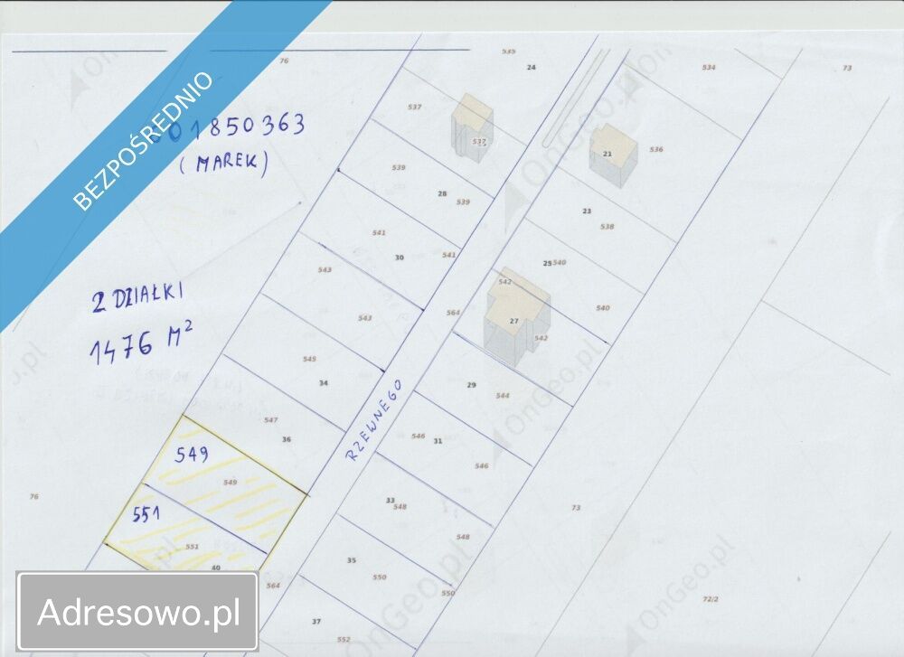 Działka budowlana Koziegłowy. Zdjęcie 5