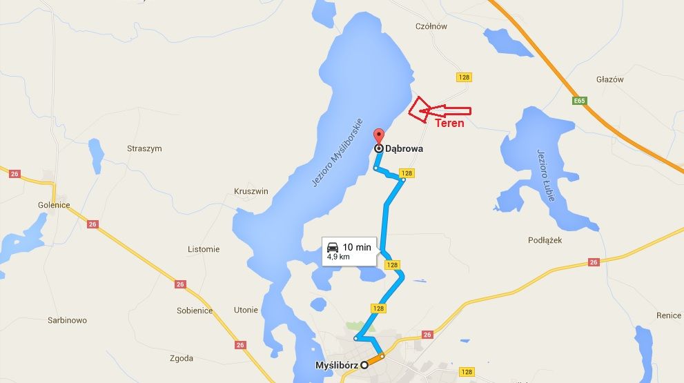 Działka inwestycyjna Dąbrowa. Zdjęcie 10