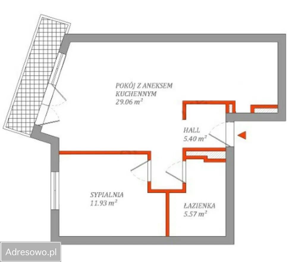 Mieszkanie 2-pokojowe Warszawa Mokotów, ul. Bluszczańska. Zdjęcie 7