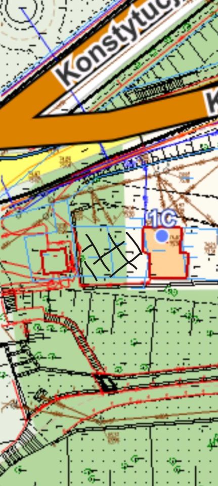 Działka budowlana Lidzbark Warmiński, ul. Krzywa. Zdjęcie 3