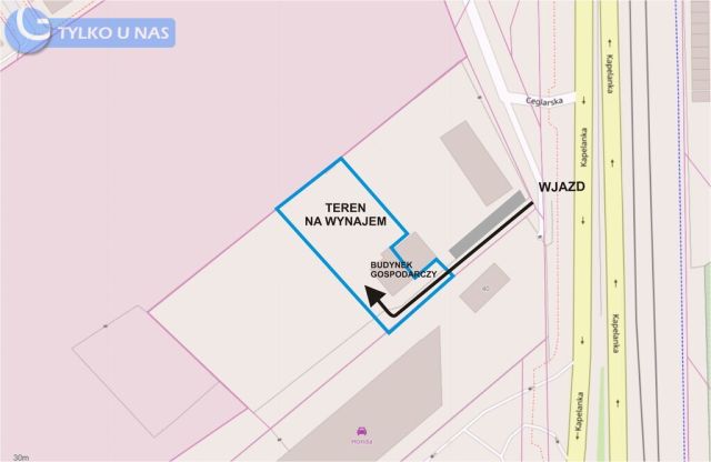 Działka inwestycyjna Kraków Dębniki, ul. Kapelanka. Zdjęcie 7