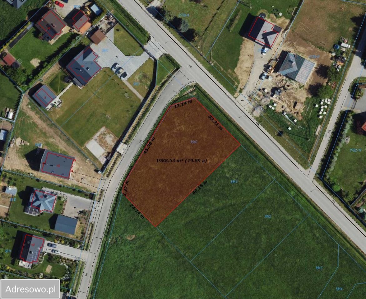 Działka budowlana Łukawiec. Zdjęcie 7