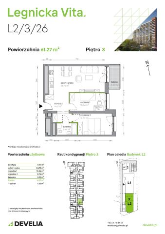 Mieszkanie 3-pokojowe Wrocław Popowice, ul. Legnicka. Zdjęcie 8