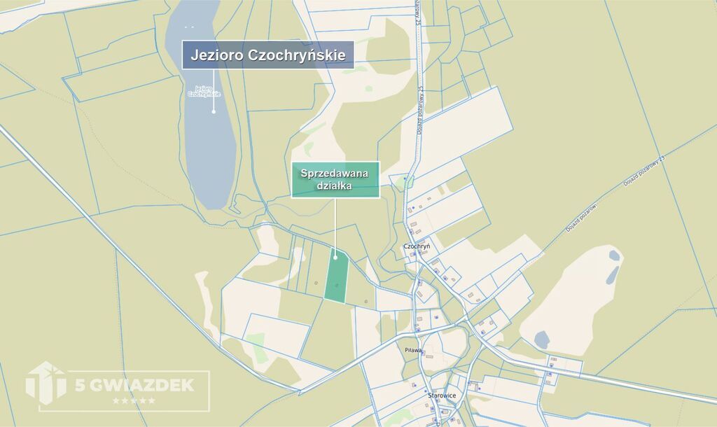 Działka rolna Czochryń. Zdjęcie 21