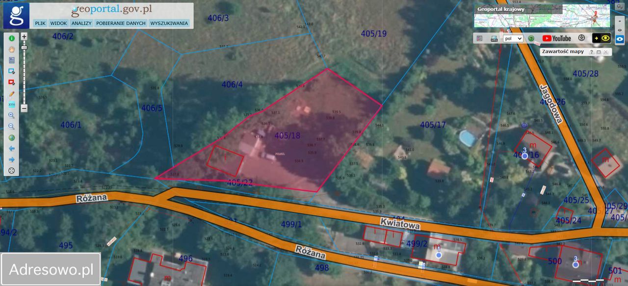 Działka budowlana Walim, ul. Kwiatowa. Zdjęcie 2