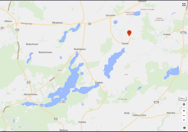 Działka rolna Sumin. Zdjęcie 1