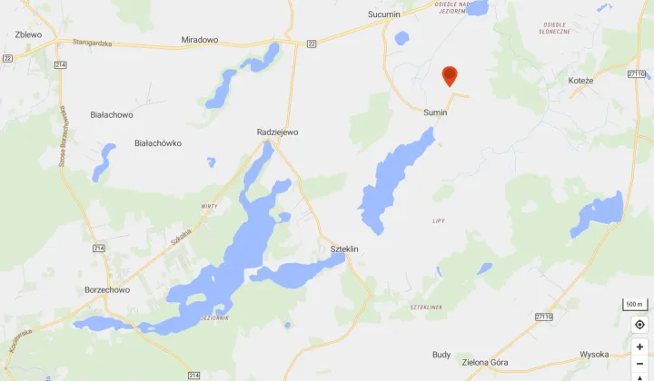 Działka rolna Sumin