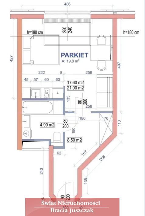 Mieszkanie 1-pokojowe Wrocław Śródmieście. Zdjęcie 18