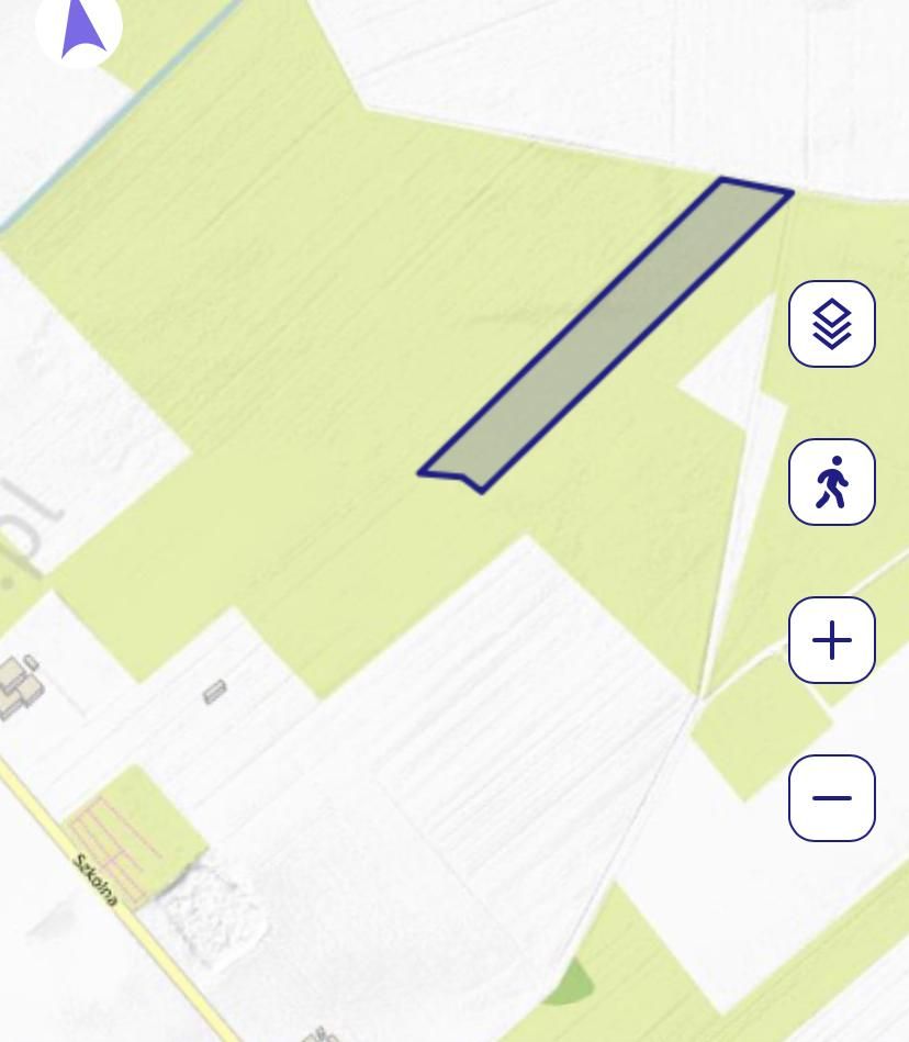 Działka rolna Radzików Wielki, ul. Szkolna. Zdjęcie 5