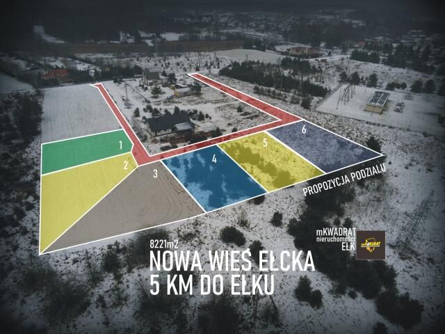 Działka budowlana Nowa Wieś Ełcka, ul. Sportowa. Zdjęcie 1