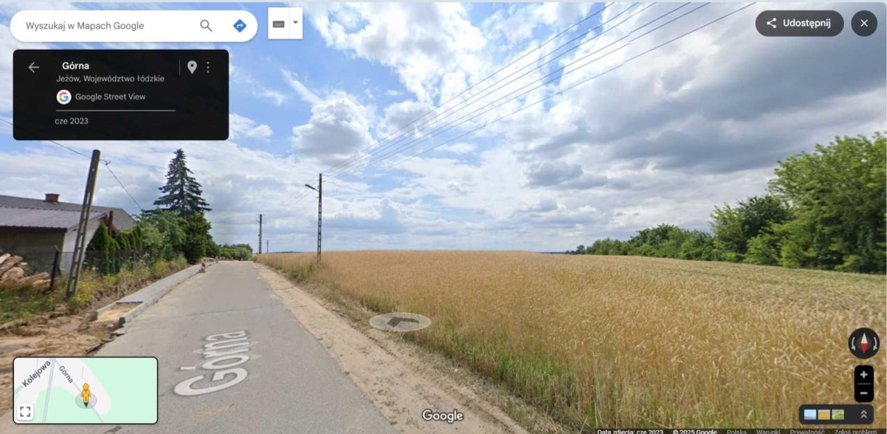 Działka inwestycyjna Jeżów, ul. Górna. Zdjęcie 3