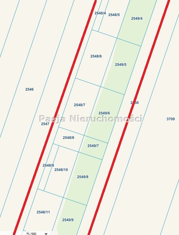 Działka budowlana Płock Borowiczki-Parcele. Zdjęcie 7