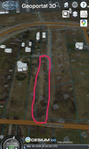 Działka budowlana Lublin Ponikwoda, ul. Rumiankowa. Zdjęcie 1