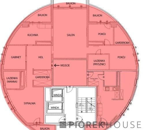 Mieszkanie 6-pokojowe Warszawa Ochota, ul. Wacława Sierpińskiego. Zdjęcie 20