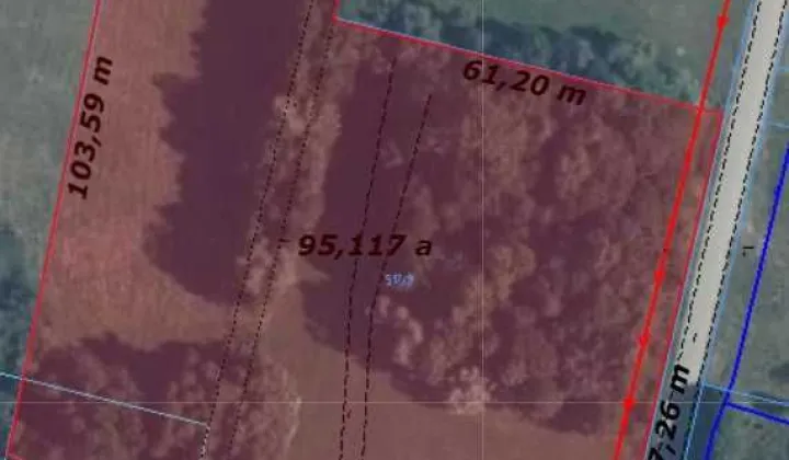 Działka rolno-budowlana Cyców, ul. Leśna