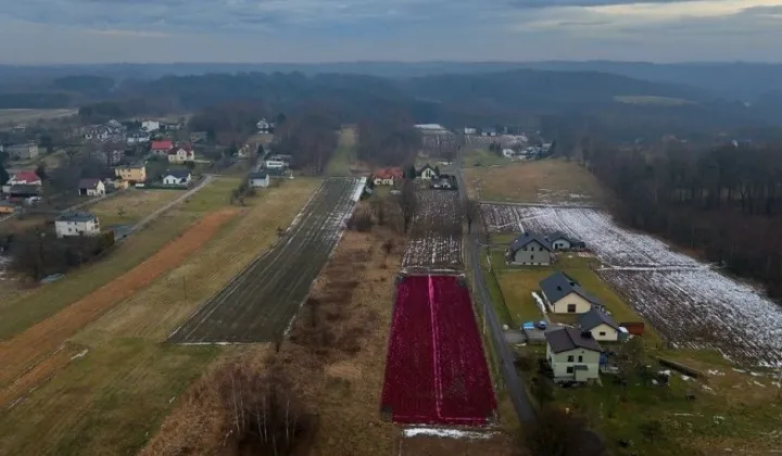Działka budowlana Jastrzębie-Zdrój Moszczenica, ul. Tęczowa