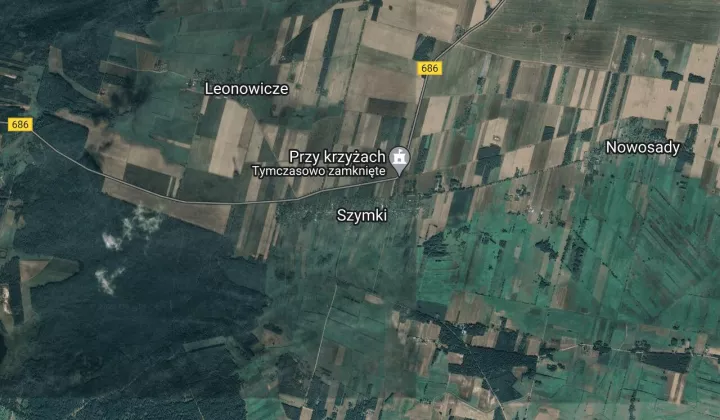 Działka rolna Szymki