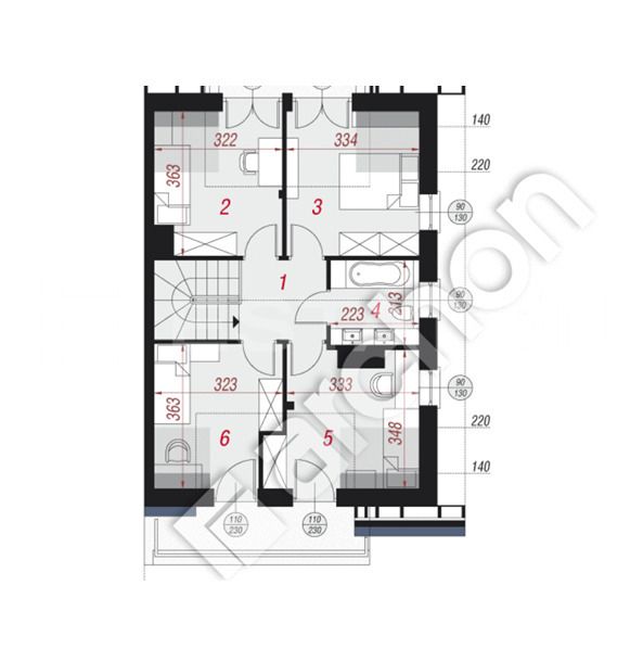 bliźniak, 5 pokoi Rzeszów Budziwój, ul. Strzelców. Zdjęcie 4