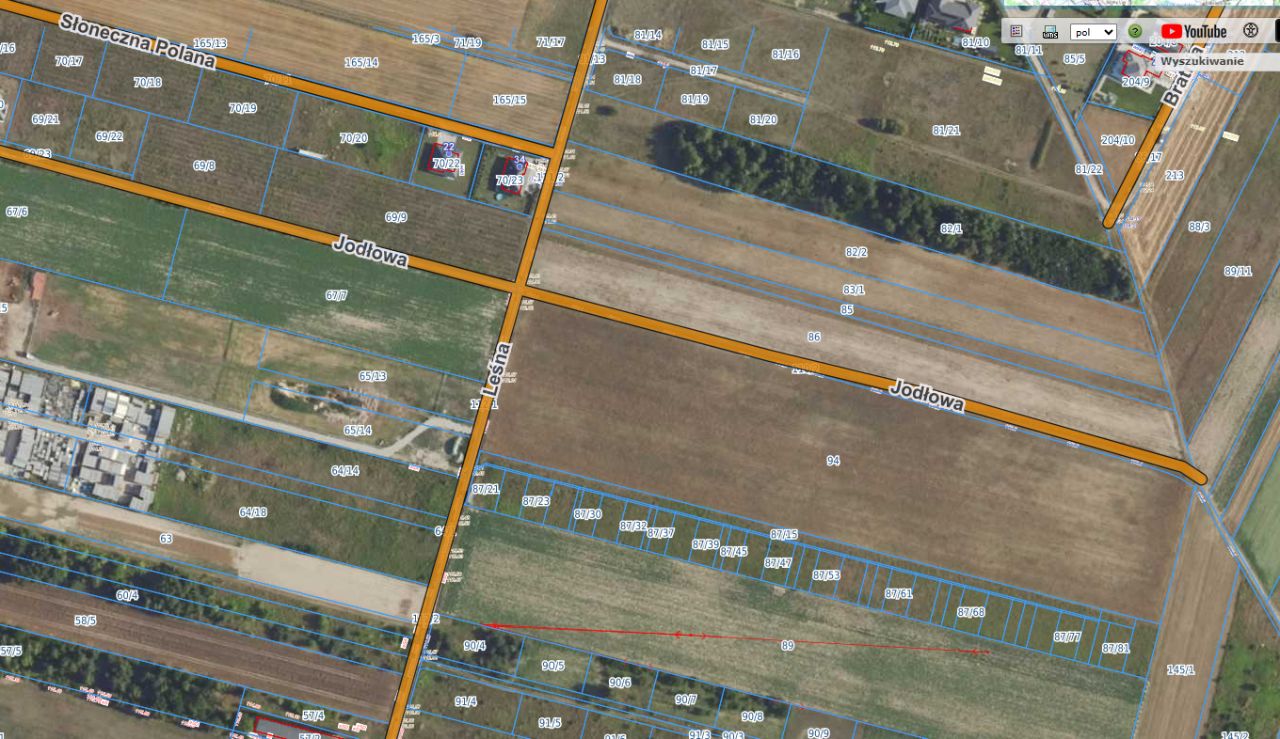 Działka budowlana Sękocin Nowy, ul. Leśna. Zdjęcie 3