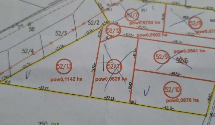 Działka Stawiska Wymysłowo