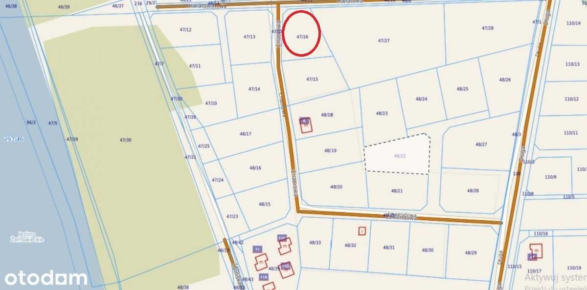 Działka budowlana Lubkowo, ul. Chabrowa