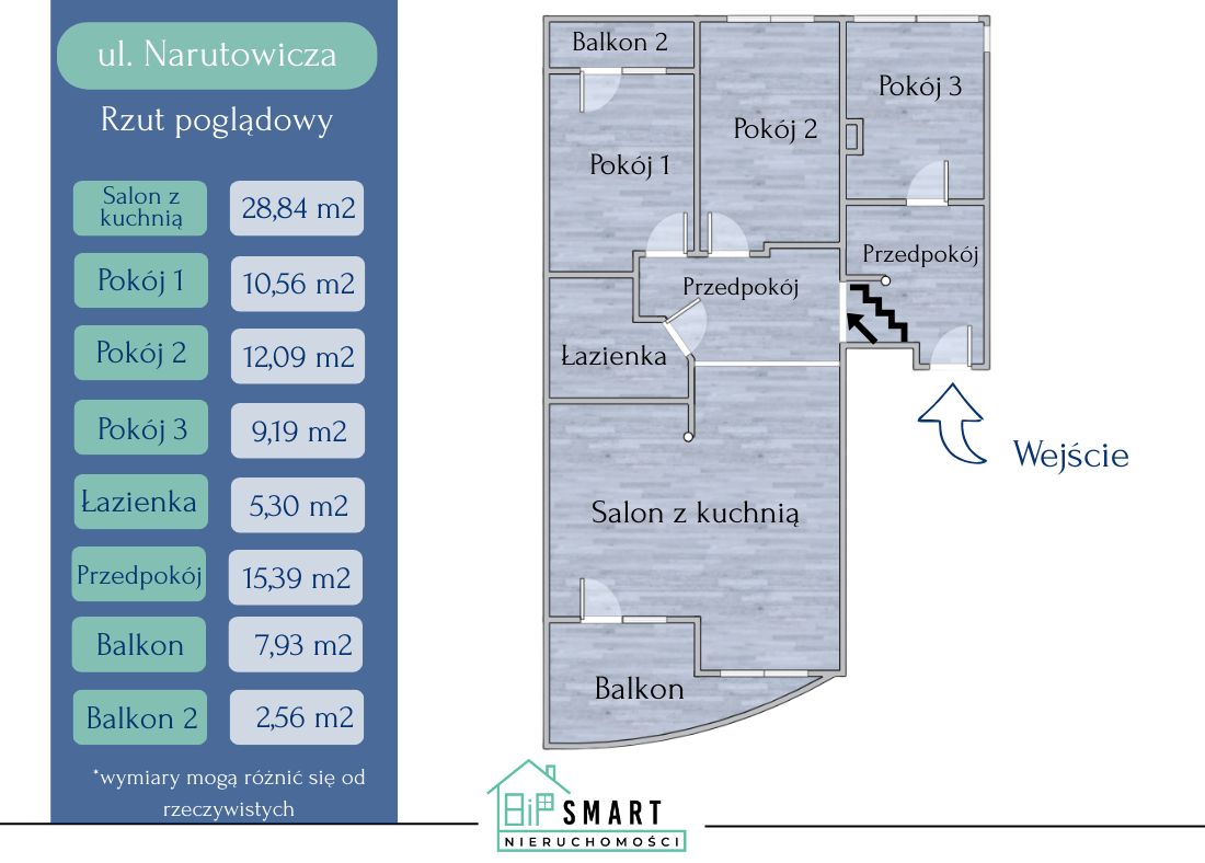 Mieszkanie 4-pokojowe Stalowa Wola, ul. Gabriela Narutowicza. Zdjęcie 18