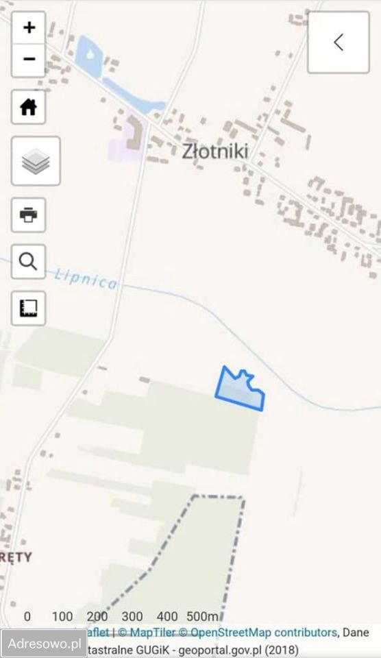 Działka rolna Złotniki. Zdjęcie 2