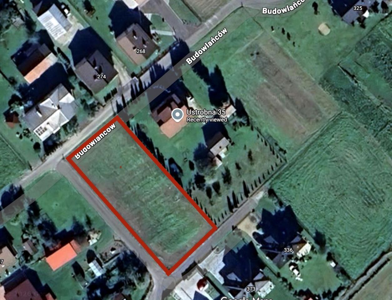 Działka budowlana Ustrobna. Zdjęcie 2
