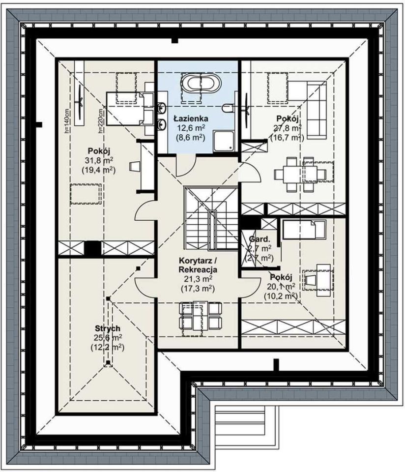 dom wolnostojący Lutomiersk. Zdjęcie 7