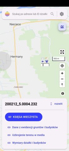 Działka leśna Hermany. Zdjęcie 1