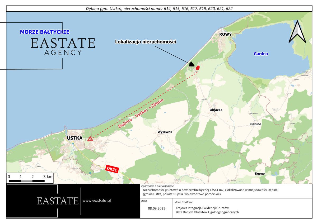 Działka inwestycyjna Ustka. Zdjęcie 2