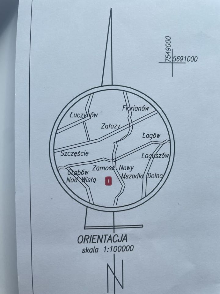 Działka budowlana Zamość Stary. Zdjęcie 2