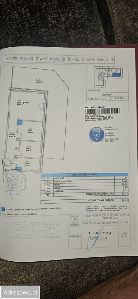 Mieszkanie 2-pokojowe Słupsk Centrum, pl. Władysława Broniewskiego. Zdjęcie 19