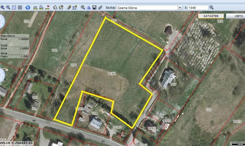 Działka rolno-budowlana Czarna Górna. Zdjęcie 4
