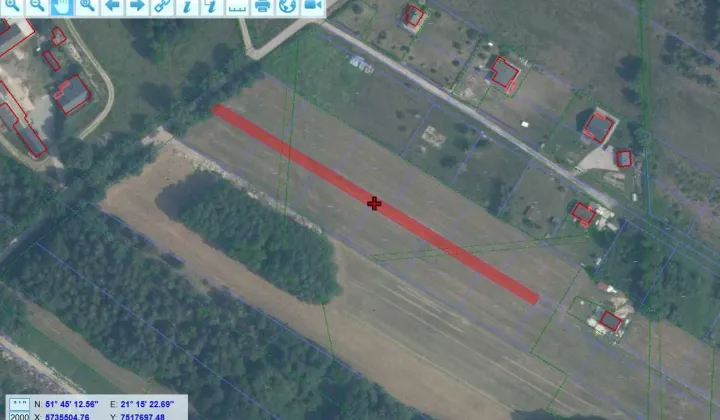 Działka rekreacyjna Tomczyn