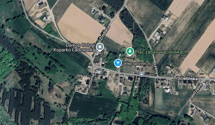 Działka budowlana Lisówki, ul. Trzcielińska 5