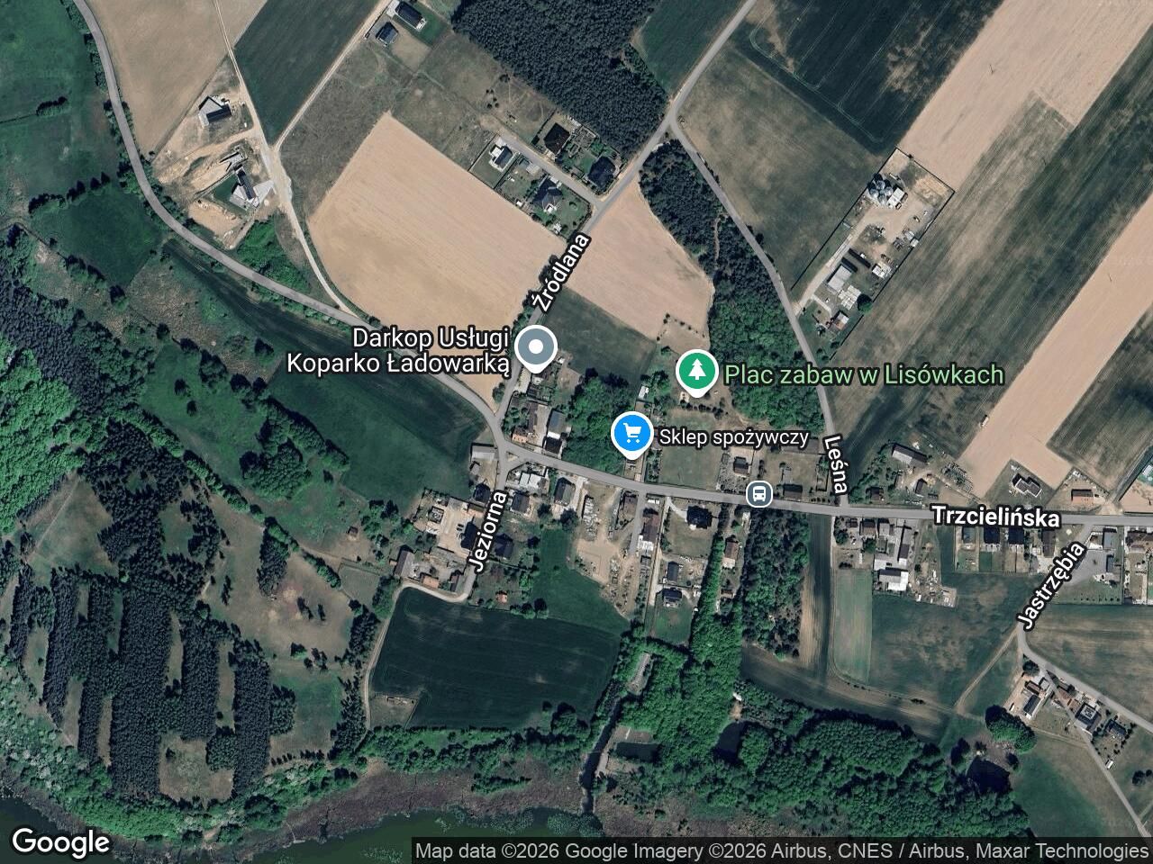 Działka budowlana Lisówki, ul. Trzcielińska 5. Zdjęcie 1