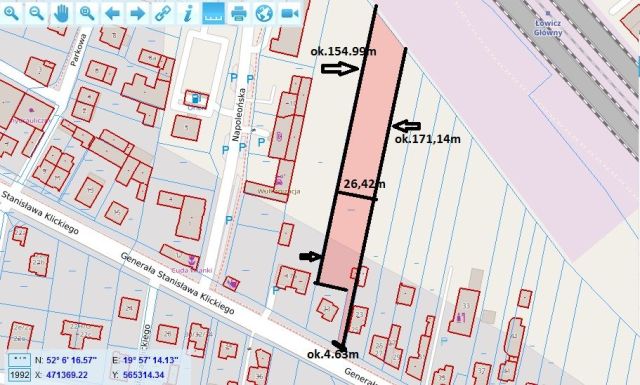 Działka inwestycyjna Łowicz. Zdjęcie 3