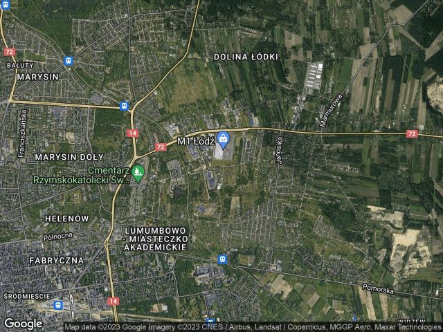 Działka inwestycyjna Łódź Stoki, ul. Stokowska. Zdjęcie 1