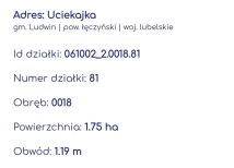 Działka rolna Uciekajka. Zdjęcie 2
