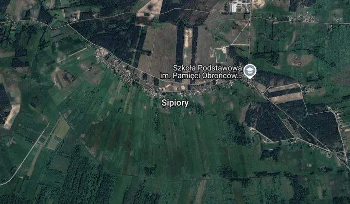 Działka leśna Sipiory