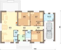 dom wolnostojący, 4 pokoje Łochowo, ul. Kasztanowa. Zdjęcie 1