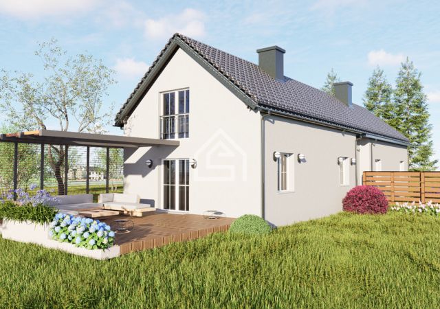 bliźniak, 3 pokoje Nowy Wiśnicz. Zdjęcie 13