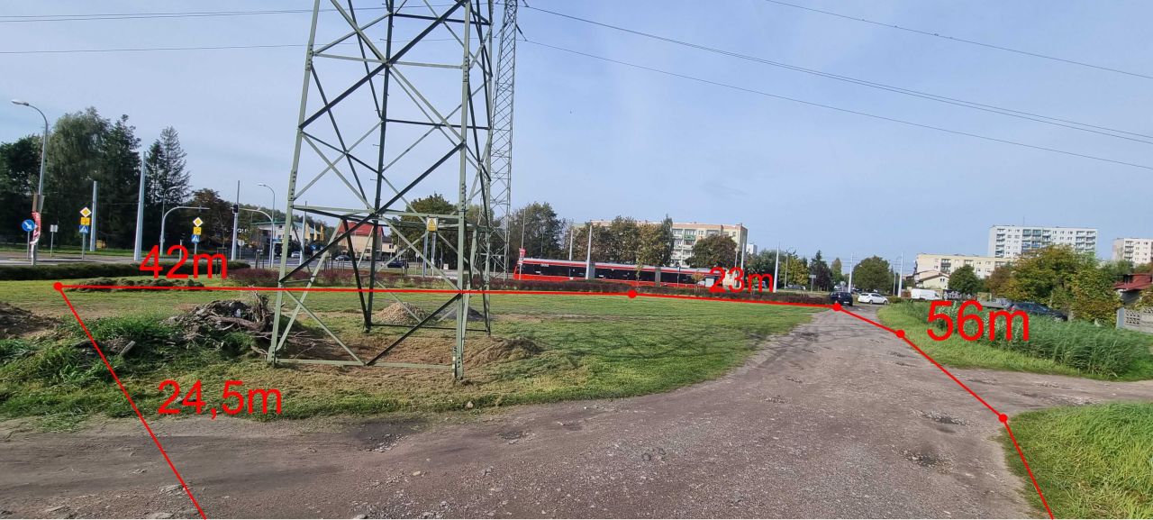 Działka inwestycyjna Częstochowa Wrzosowiak. Zdjęcie 3